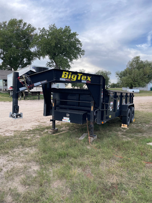 2017 14' Big Tex Dump Trailer