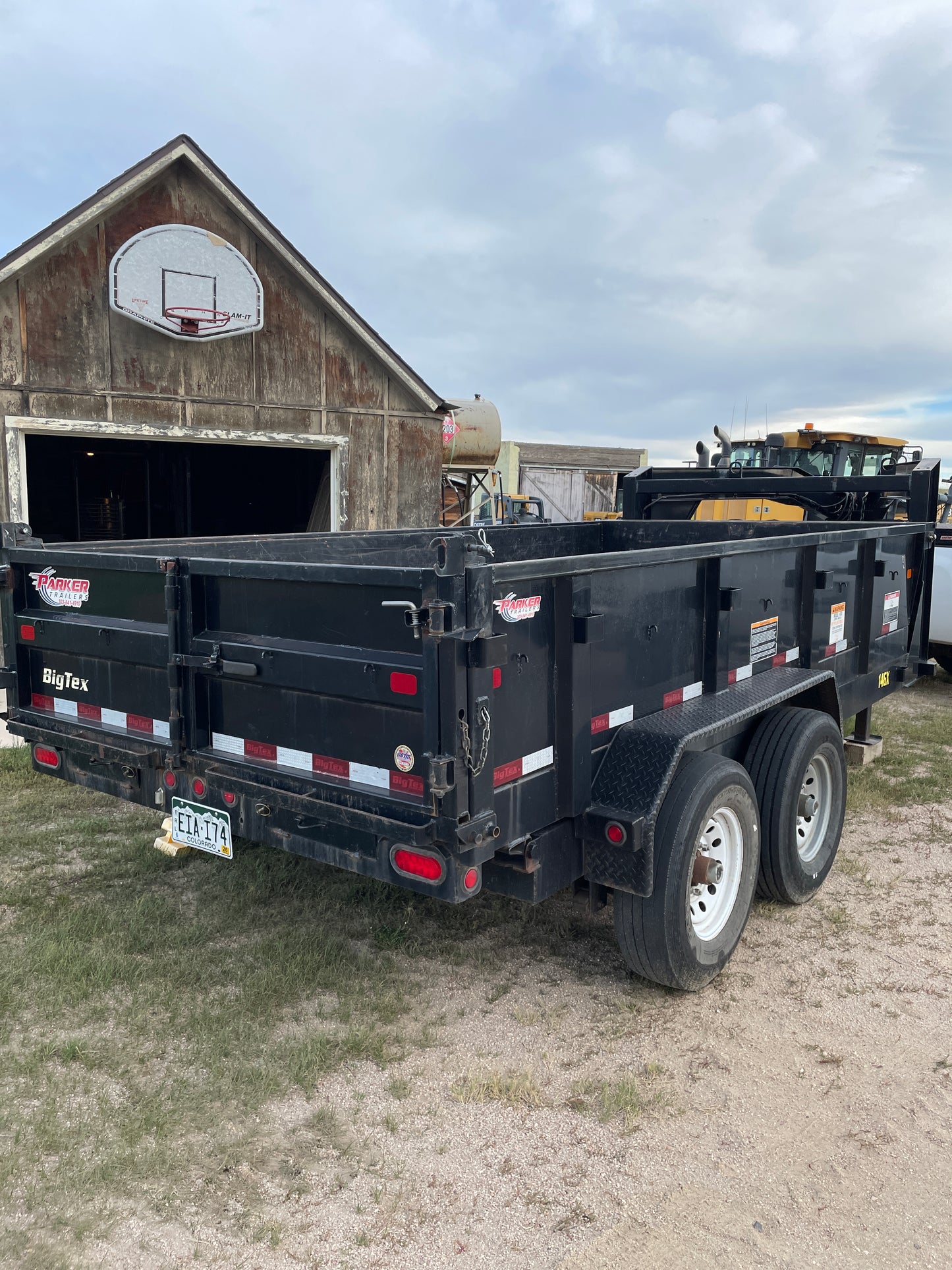 2017 14' Big Tex Dump Trailer