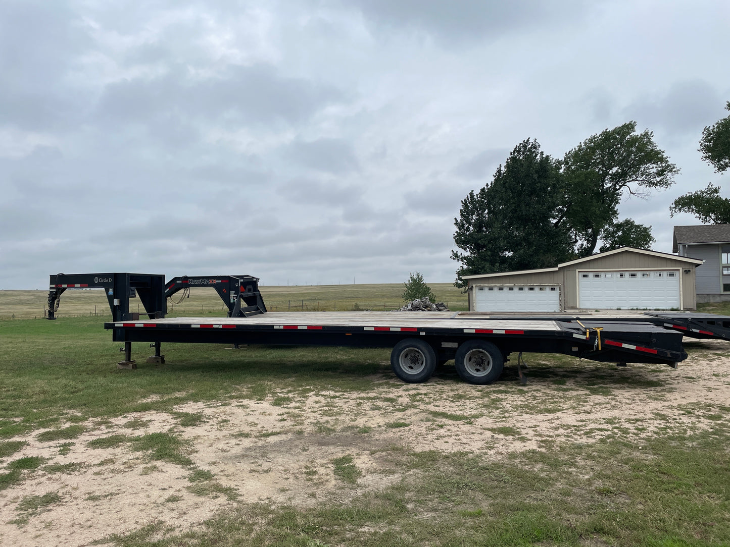 2014 Circle D Gooseneck Trailer