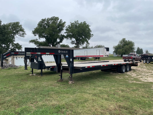 2014 Circle D Gooseneck Trailer