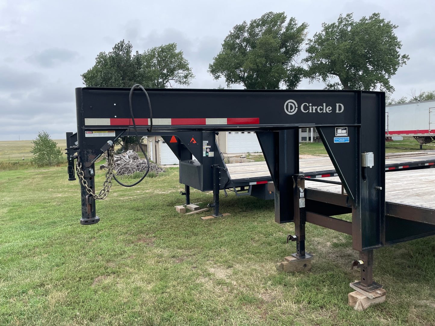 2014 Circle D Gooseneck Trailer