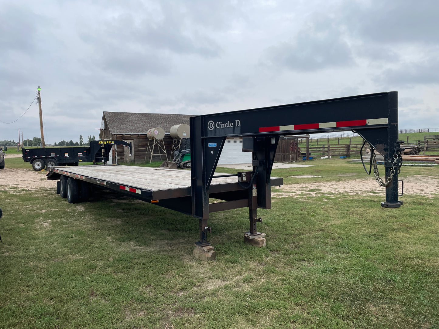 2014 Circle D Gooseneck Trailer