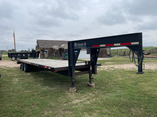 2014 Circle D Gooseneck Trailer