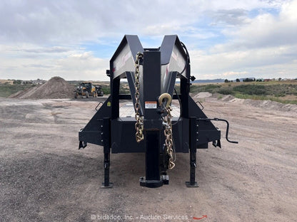 2025 RawMaxx 40' Gooseneck Flatbed Equipment Trailer Rental